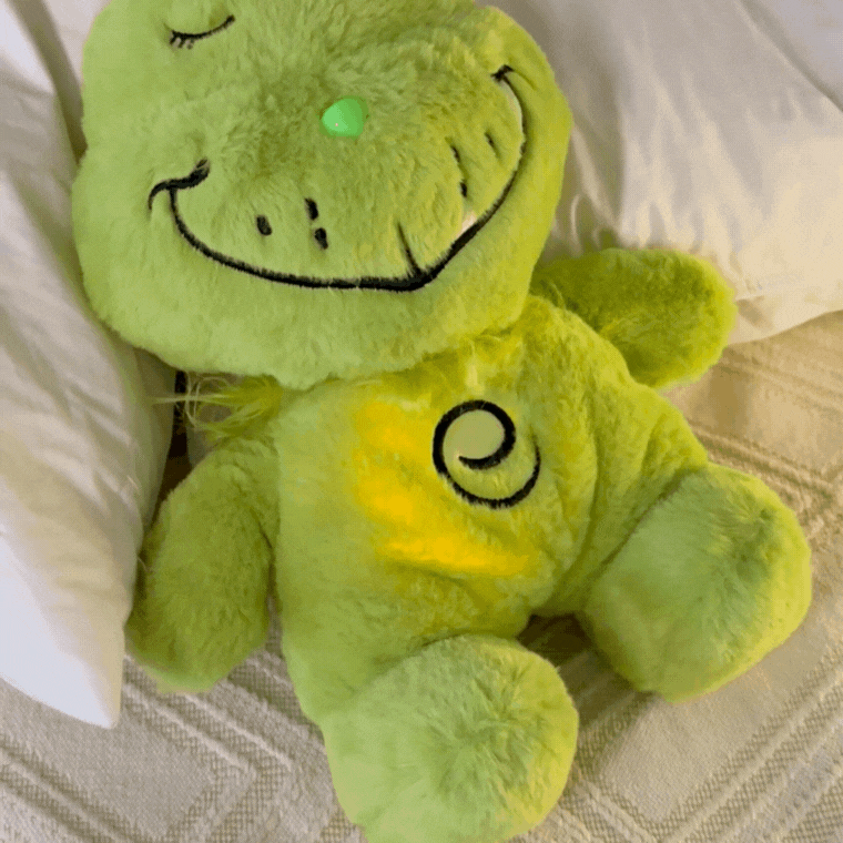 Grumpy Plush that Breathes